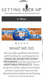 Mobile Screenshot of gettingbackup.org