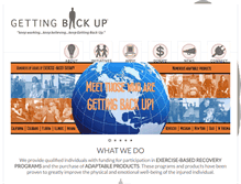 Tablet Screenshot of gettingbackup.org